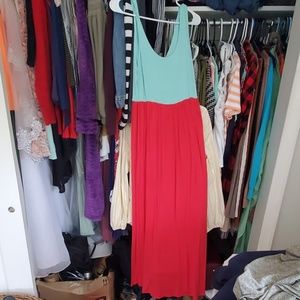 Pink Blush Maternity Dress